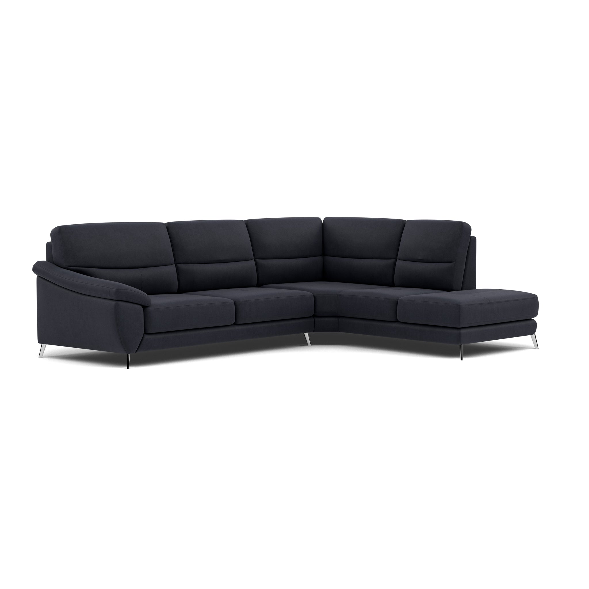 Bolero Corner Sofa - Combination 2 2 Piece Corner Right Terminal Fabric - Right Hand Facing Corner Sofas Sterling Home 5 SFA-PEY-10 CHARCOAL
