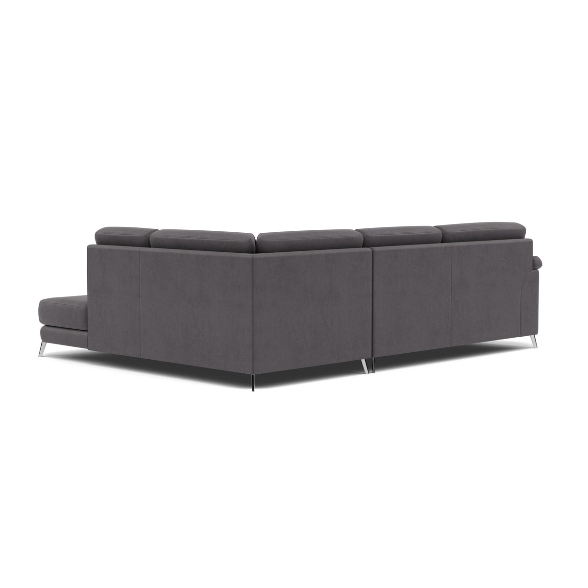 Bolero Corner Sofa - Combination 2 2 Piece Corner Right Terminal Fabric - Right Hand Facing — SFA-PEY-12 ELEPHANT, gallery image 2
