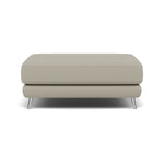 Bolero Footstool - Rectangular Footstool A Cat 20S Footstools Sterling Home 1 NWS-516E LIGHT GREY