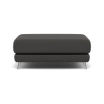 Bolero Footstool - Rectangular Footstool A Cat 20S Footstools Sterling Home 5 NWS-517E SHALE GREY