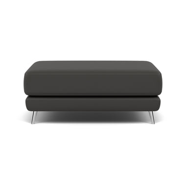 Bolero Footstool - Rectangular Footstool A Cat 20S Footstools Sterling Home 5 NWS-517E SHALE GREY