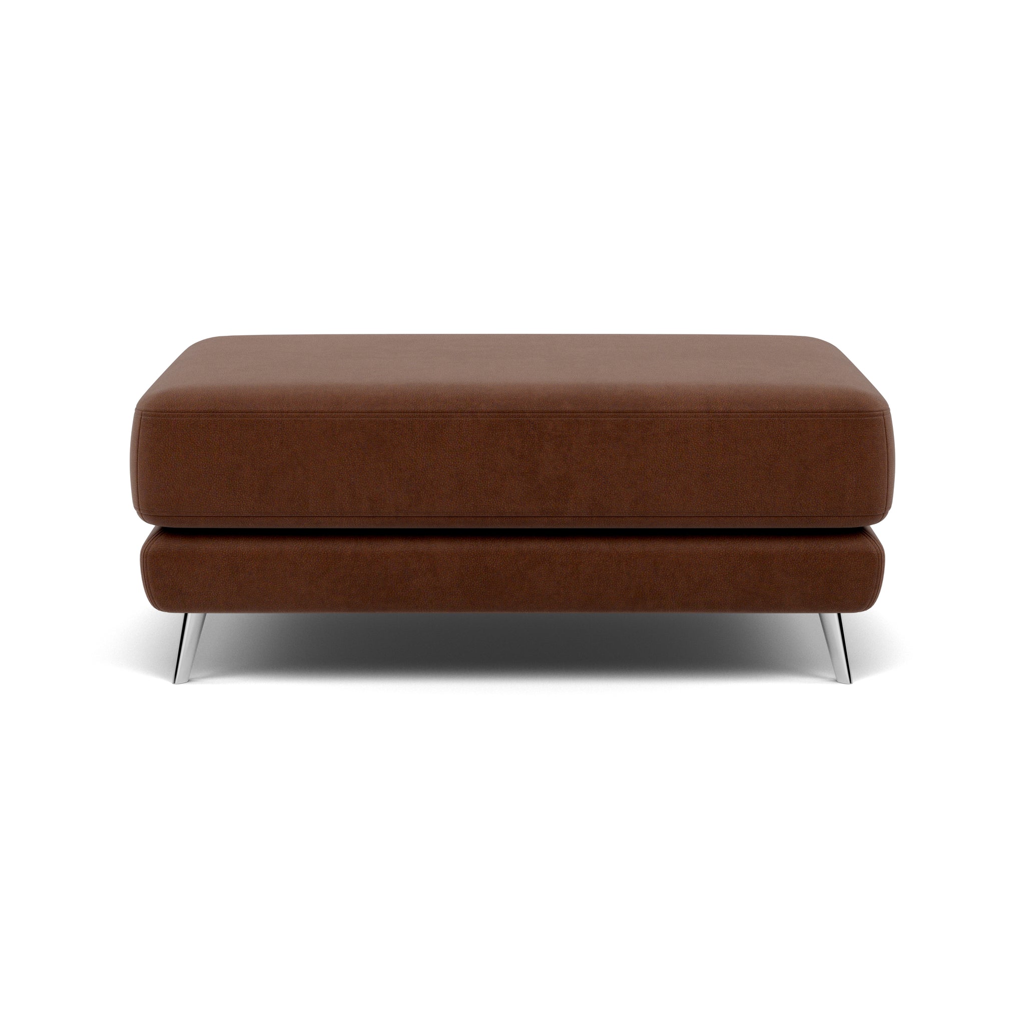 Bolero Footstool - Rectangular Footstool A Fabric Footstools Sterling Home 3 SFA-PEY-06 CARAMEL
