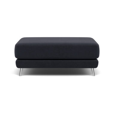 Bolero Footstool - Rectangular Footstool A Fabric Footstools Sterling Home 1 SFA-PEY-10 CHARCOAL