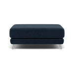 Bolero Footstool - Rectangular Footstool A Fabric Footstools Sterling Home 7 SFA-PEY-15 NAVY