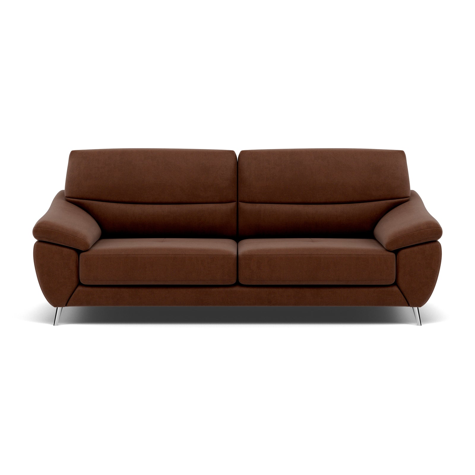 Bolero Small 3 Seater Sofa - 2.5 Seater Sofa Fabric 3 Seater Sofas Sterling Home 4 SFA-PEY-06 CARAMEL