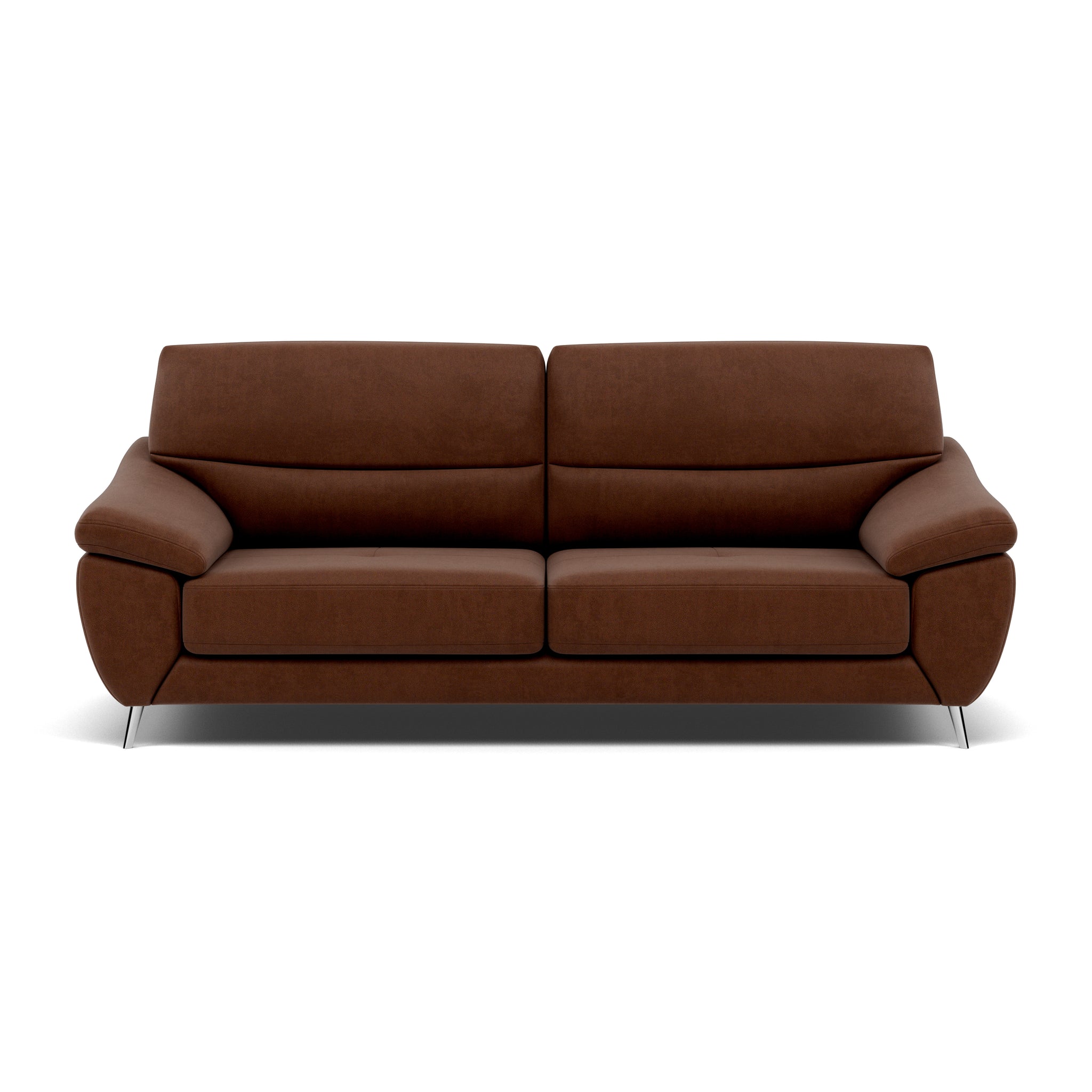 Bolero Small 3 Seater Sofa - 2.5 Seater Sofa Fabric 3 Seater Sofas Sterling Home 4 SFA-PEY-06 CARAMEL