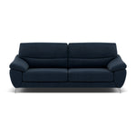 Bolero Small 3 Seater Sofa - 2.5 Seater Sofa Fabric 3 Seater Sofas Sterling Home 8 SFA-PEY-15 NAVY