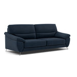 Bolero Small 3 Seater Sofa - 2.5 Seater Sofa Fabric — SFA-PEY-15 NAVY, gallery image 1