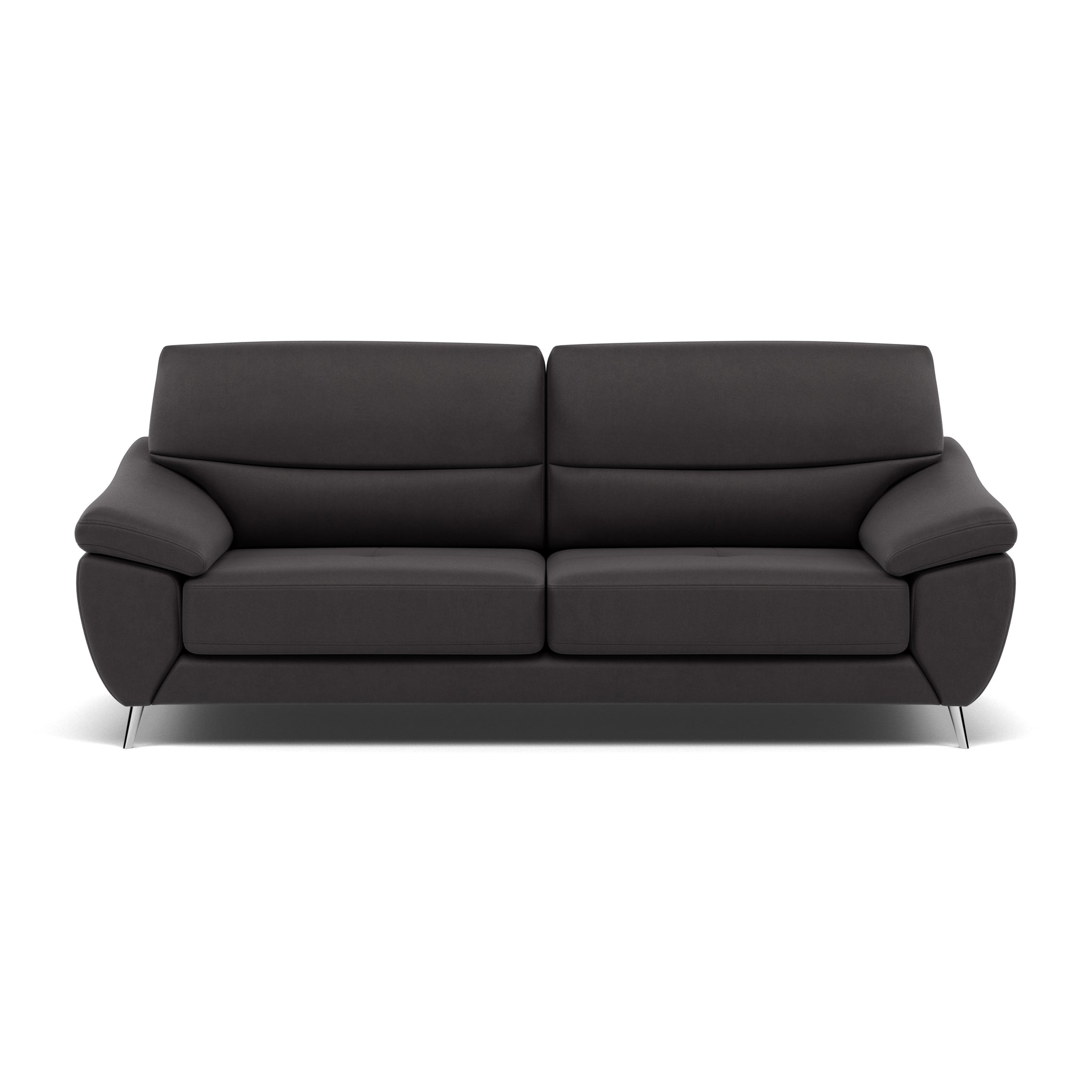 Bolero Small 3 Seater Sofa - 2.5 Seater Sofa Fabric 3 Seater Sofas Sterling Home 5 SFA-PEY-08 GRAPHITE