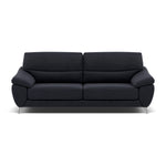 Bolero Small 3 Seater Sofa - 2.5 Seater Sofa Fabric 3 Seater Sofas Sterling Home 1 SFA-PEY-10 CHARCOAL