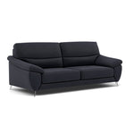 Bolero Small 3 Seater Sofa - 2.5 Seater Sofa Fabric — SFA-PEY-10 CHARCOAL, gallery image 1