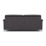 Bolero Small 3 Seater Sofa - 2.5 Seater Sofa Fabric — SFA-PEY-12 ELEPHANT, gallery image 2
