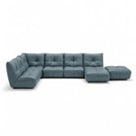 Comet Corner Sofa - Combination 1 - Corner Sofa Group With Footstool Cat 20S Corner Sofas Sterling Home 12 BVS-301E - LAKE GREEN
