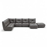 Comet Corner Sofa - Combination 1 - Corner Sofa Group With Footstool Cat 20S Corner Sofas Sterling Home 22 BXS-037C WALNUT
