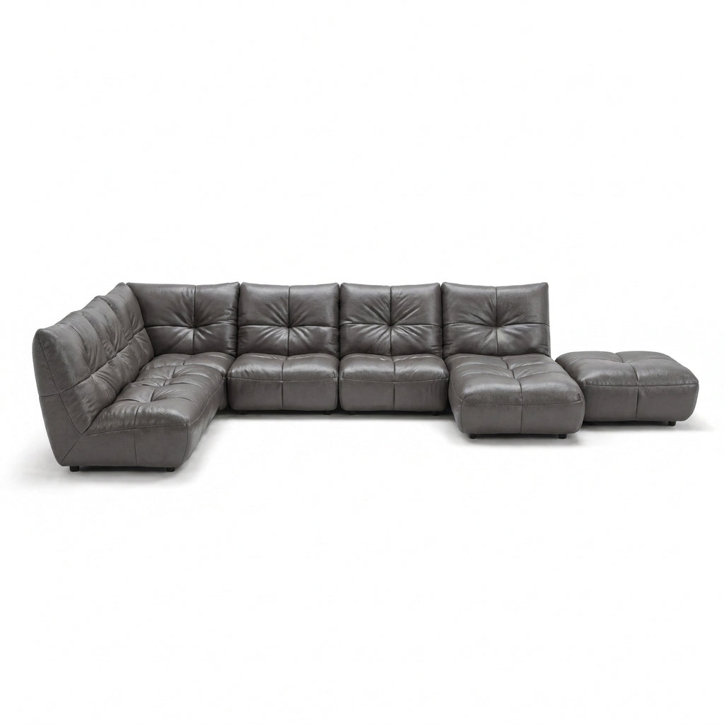 Comet Corner Sofa - Combination 1 - Corner Sofa Group With Footstool Cat 20S Corner Sofas Sterling Home 22 BXS-037C WALNUT