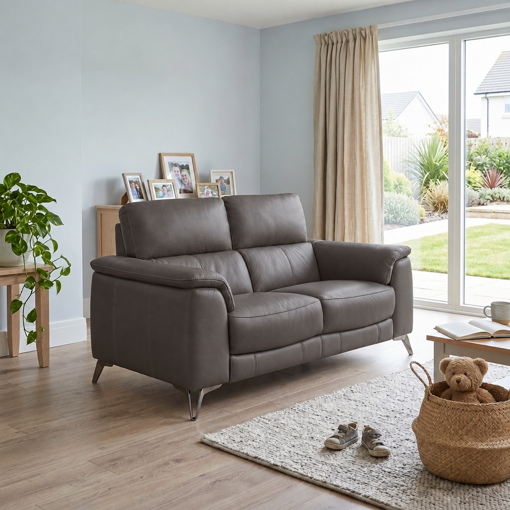 Allegra 2 Seater Sofa - 2 Seater Sofa Cat 20S — BXS-037C WALNUT, gallery image 1