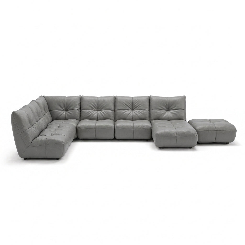 Comet Corner Sofa - Combination 1 - Corner Sofa Group With Footstool Cat 20S Corner Sofas Sterling Home 17 BXS-042E ELEPHANT
