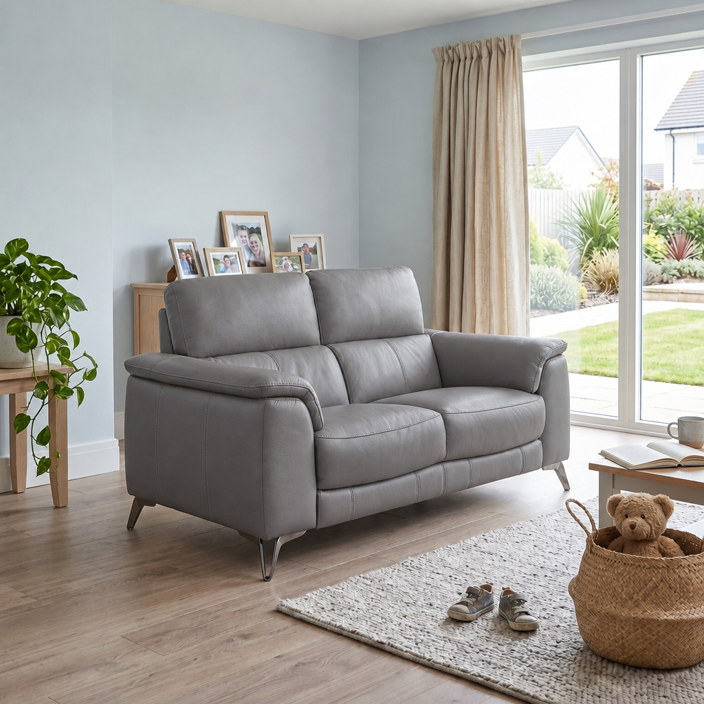 Allegra 2 Seater Sofa - 2 Seater Sofa Cat 20S — BXS-042E ELEPHANT, gallery image 1