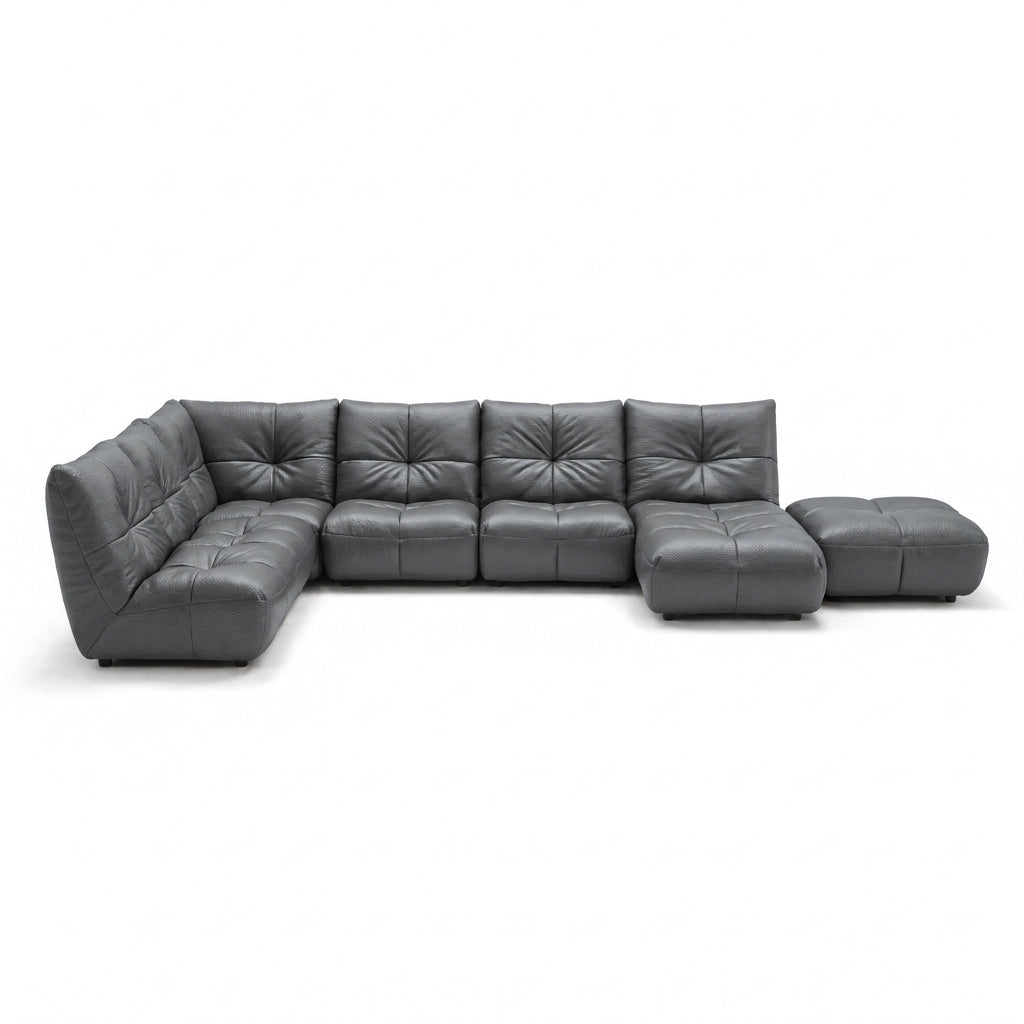 Comet Corner Sofa - Combination 1 - Corner Sofa Group With Footstool Cat 20S Corner Sofas Sterling Home 18 BXS-058E SHALE