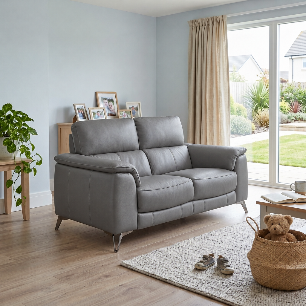 Allegra 2 Seater Sofa - 2 Seater Sofa Cat 20S — BXS-058E SHALE, gallery image 1