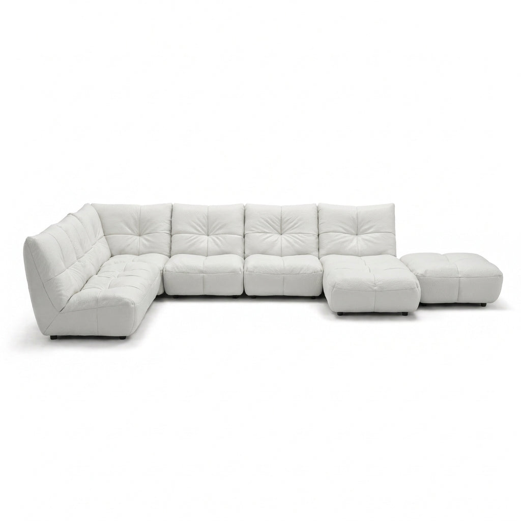 Comet Corner Sofa - Combination 1 - Corner Sofa Group With Footstool Cat 20S Corner Sofas Sterling Home 13 BXS-156E FROST