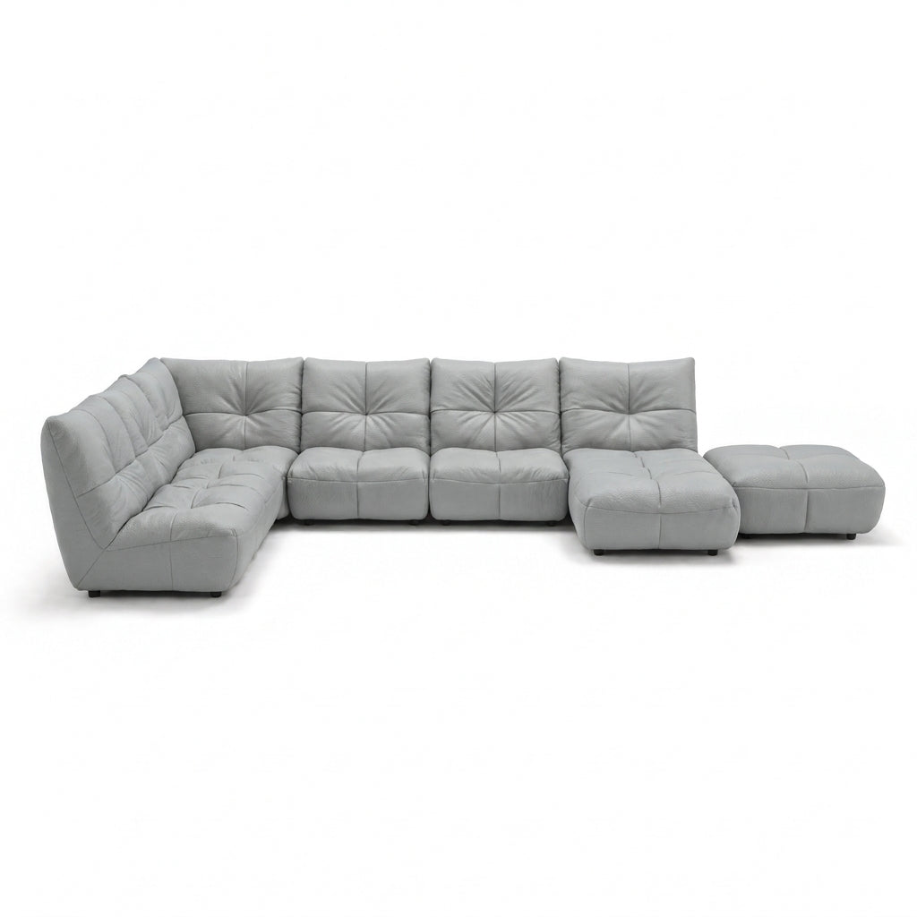 Comet Corner Sofa - Combination 1 - Corner Sofa Group With Footstool Cat 20S Corner Sofas Sterling Home 14 BXS-251E GREY
