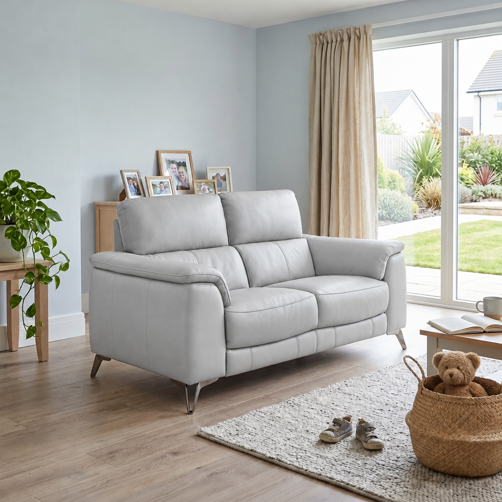 Allegra 2 Seater Sofa - 2 Seater Sofa Cat 20S — BXS-251E GREY, gallery image 1