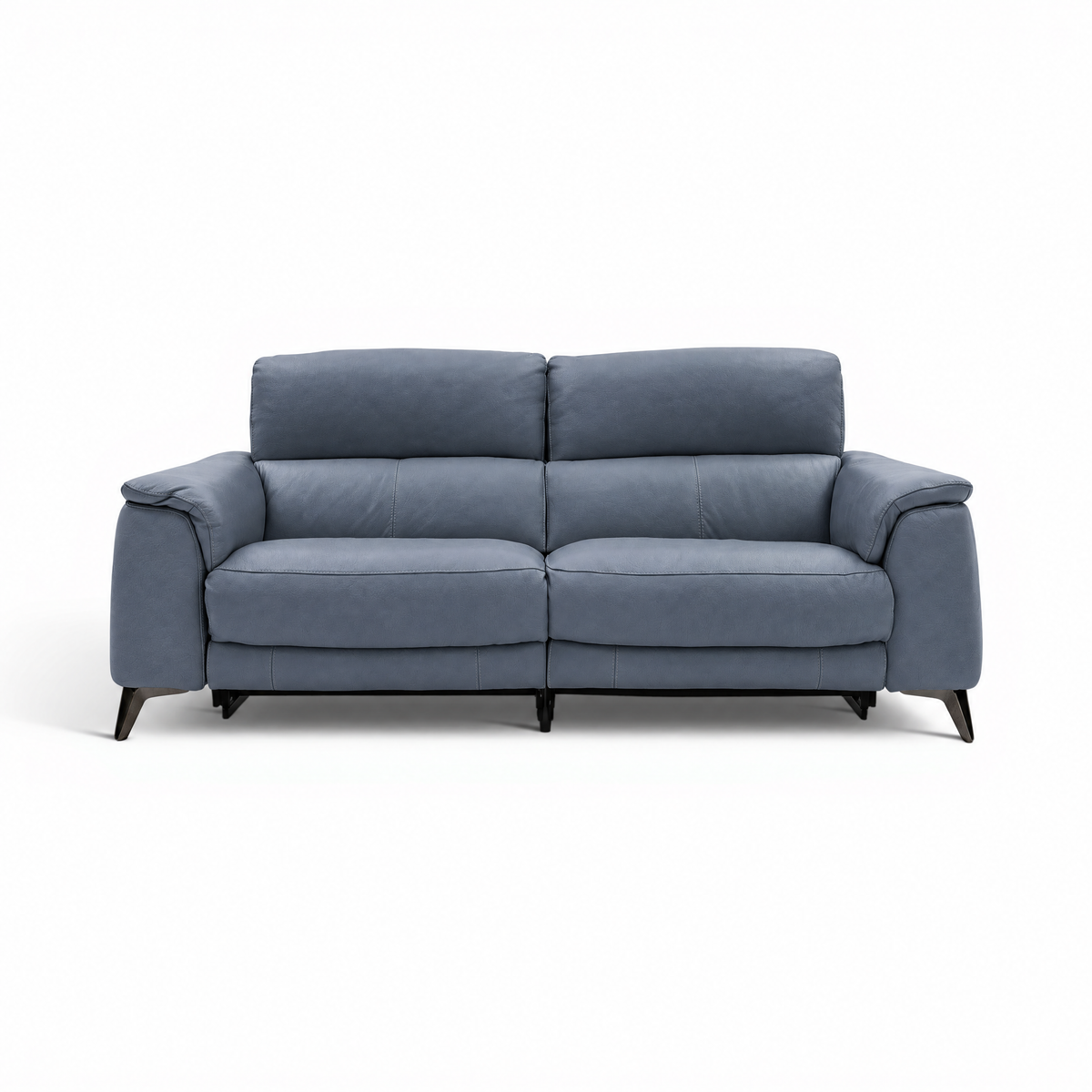 Allegra 3 Seater Recliner Sofa - 2.5 Seater Power Recliner with Power Headrest Cat 20S - Power with Power Headrest & USB 3 Seater Sofas Sterling Home 9 BXS-313E OCEAN BLUE