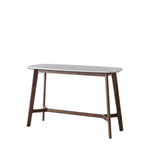 Barcelona Console Table - Console Table Dark Wood / Marble Sterling Home 5