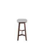 Barcelona Console Table - Console Table Dark Wood / Marble Sterling Home 6