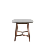 Barcelona Dining Table - Dining Table 160x90cm Dark Wood / Marble Sterling Home 6