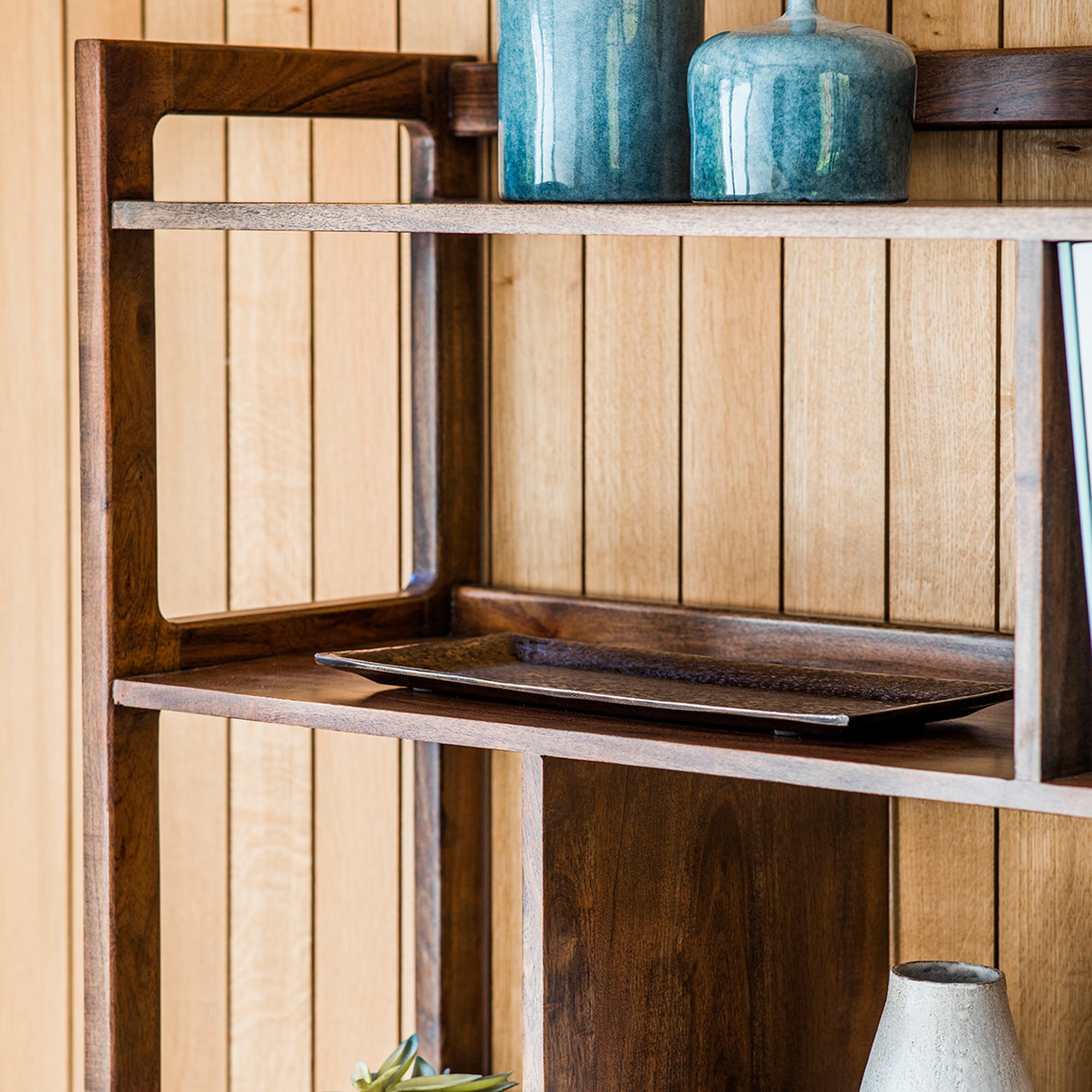 Barcelona Display Unit - Display Unit Dark Wood / Marble Sterling Home 3