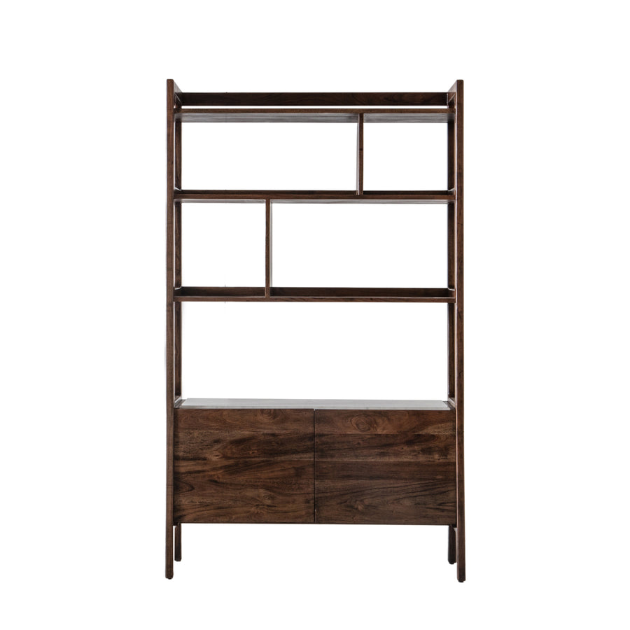 Barcelona Display Unit - Display Unit Dark Wood / Marble Sterling Home 1