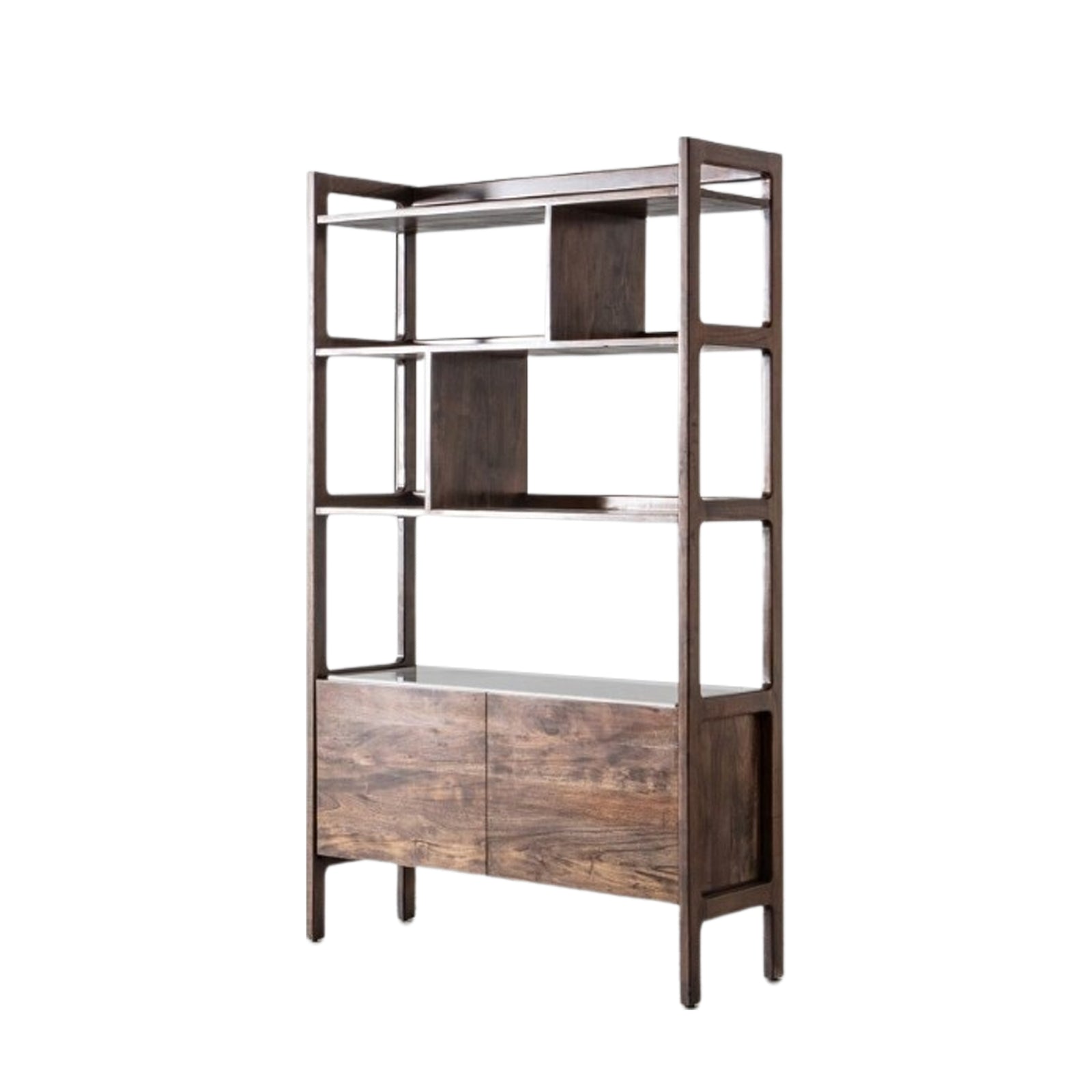Barcelona Display Unit - Display Unit Dark Wood / Marble Sterling Home 5