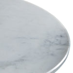 Barcelona Side Table - Side Table Dark Wood / Marble Sterling Home 5