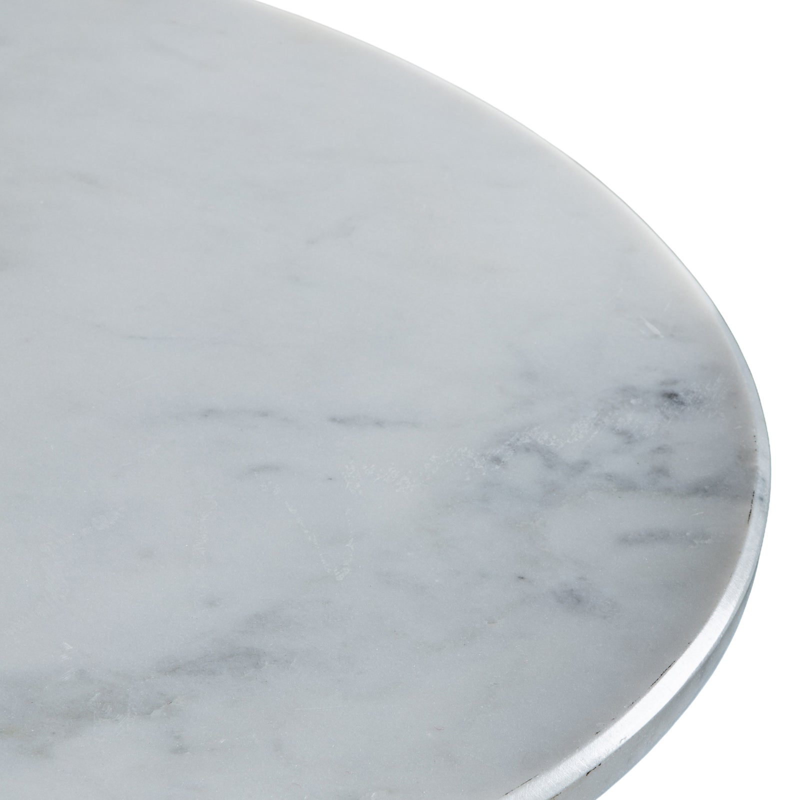 Barcelona Side Table - Side Table Dark Wood / Marble Sterling Home 5