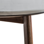 Barcelona Side Table - Side Table Dark Wood / Marble Sterling Home 6