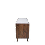 Barcelona Sideboard - Sideboard Dark Wood / Marble Sterling Home 5