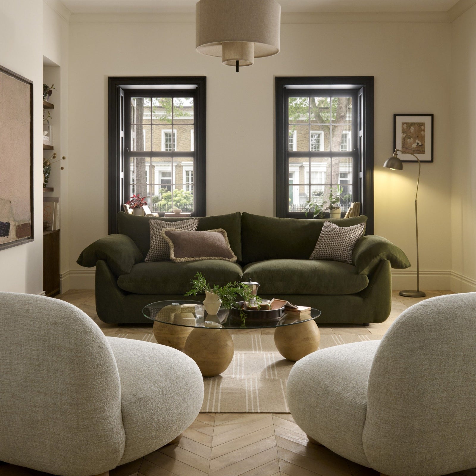 Vogue Williams Bayswater Medium Sofa - Medium Sofa Matt Chenille 2 Seater Sofas Sterling Home 2
