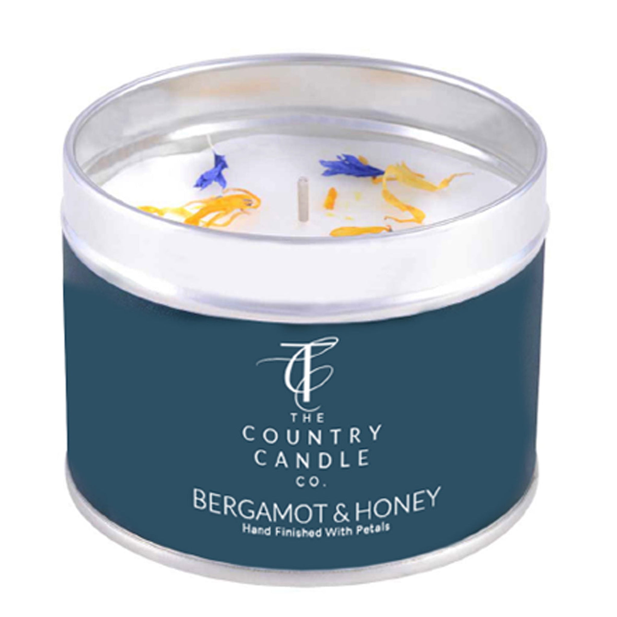 Bergamot & Honey Tin Candle - Bergamot & Honey Tin Candle Sterling Home 1