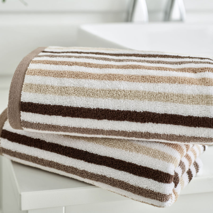 Bliss Linear Stripe Towel Natural - Bliss Linear Stripe Bath Towel Natural Sterling Home 2