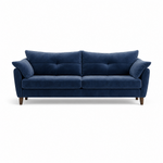 Zara 4 Seater Sofa - 4 Seater Sofa Sterling Home 5 Plush Navy