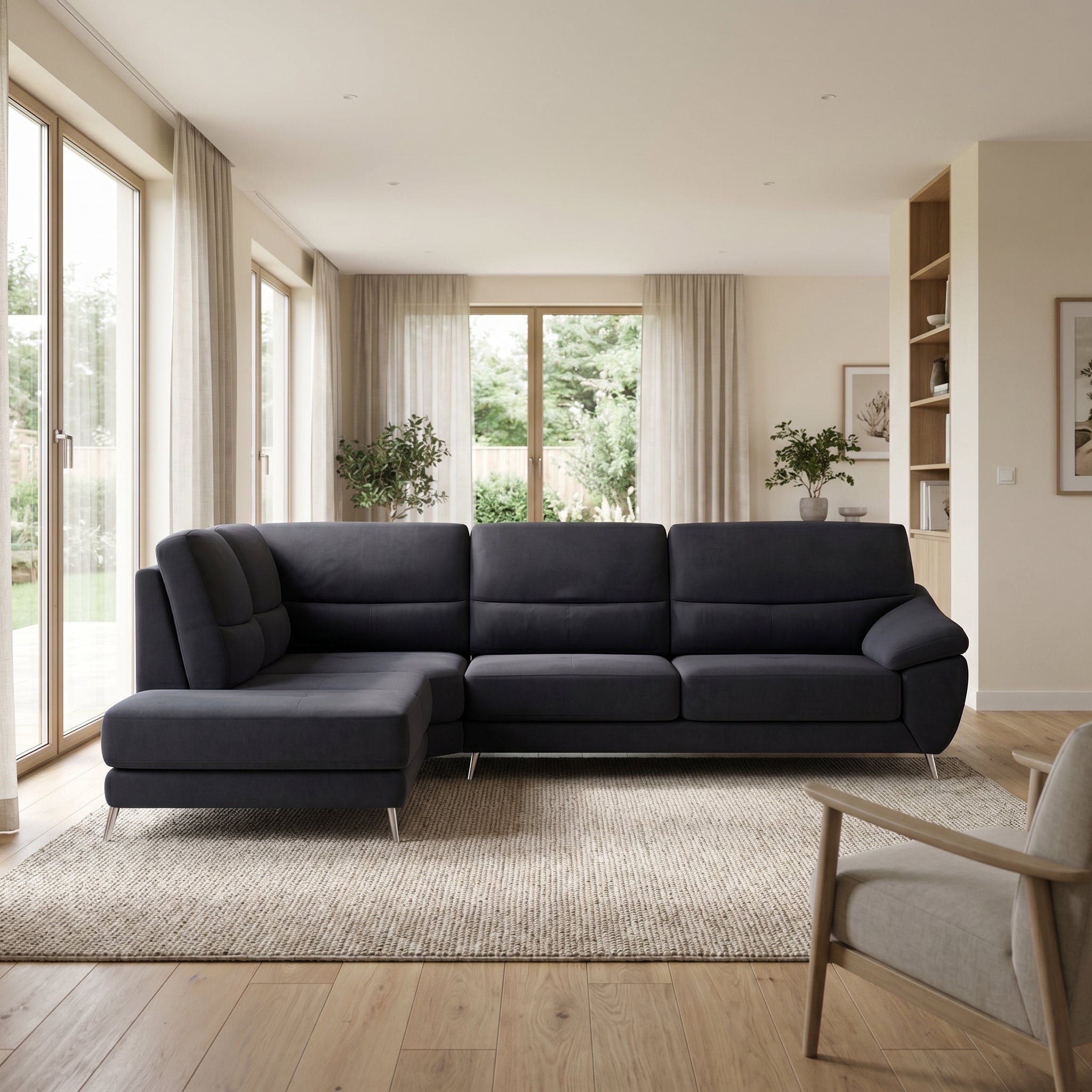 Bolero Corner Sofa - Combination 2 2 Piece Corner Right Terminal Fabric - Right Hand Facing Corner Sofas Sterling Home 2