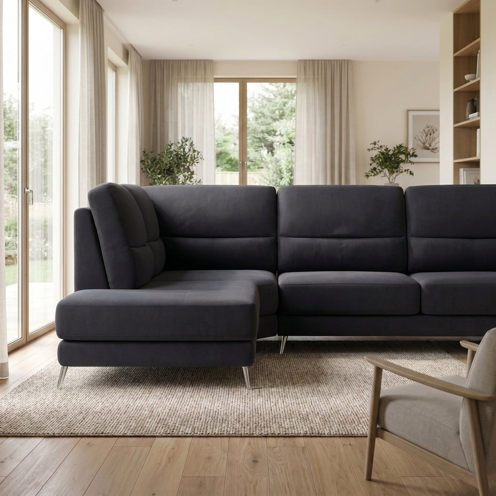 Bolero Corner Sofa - Combination 2 2 Piece Corner Right Terminal Fabric - Right Hand Facing Corner Sofas Sterling Home 3