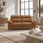 Nicoletti Vivaldi 2 Seater Sofa On Legs - 2 Seater Sofa on Legs CK Botero — Botero 2151 Cuoio, gallery image 1