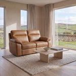 Nicoletti Vivaldi 2 Seater Sofa    - 2 Seater CK Botero — Botero 2151 Cuoio, gallery image 1
