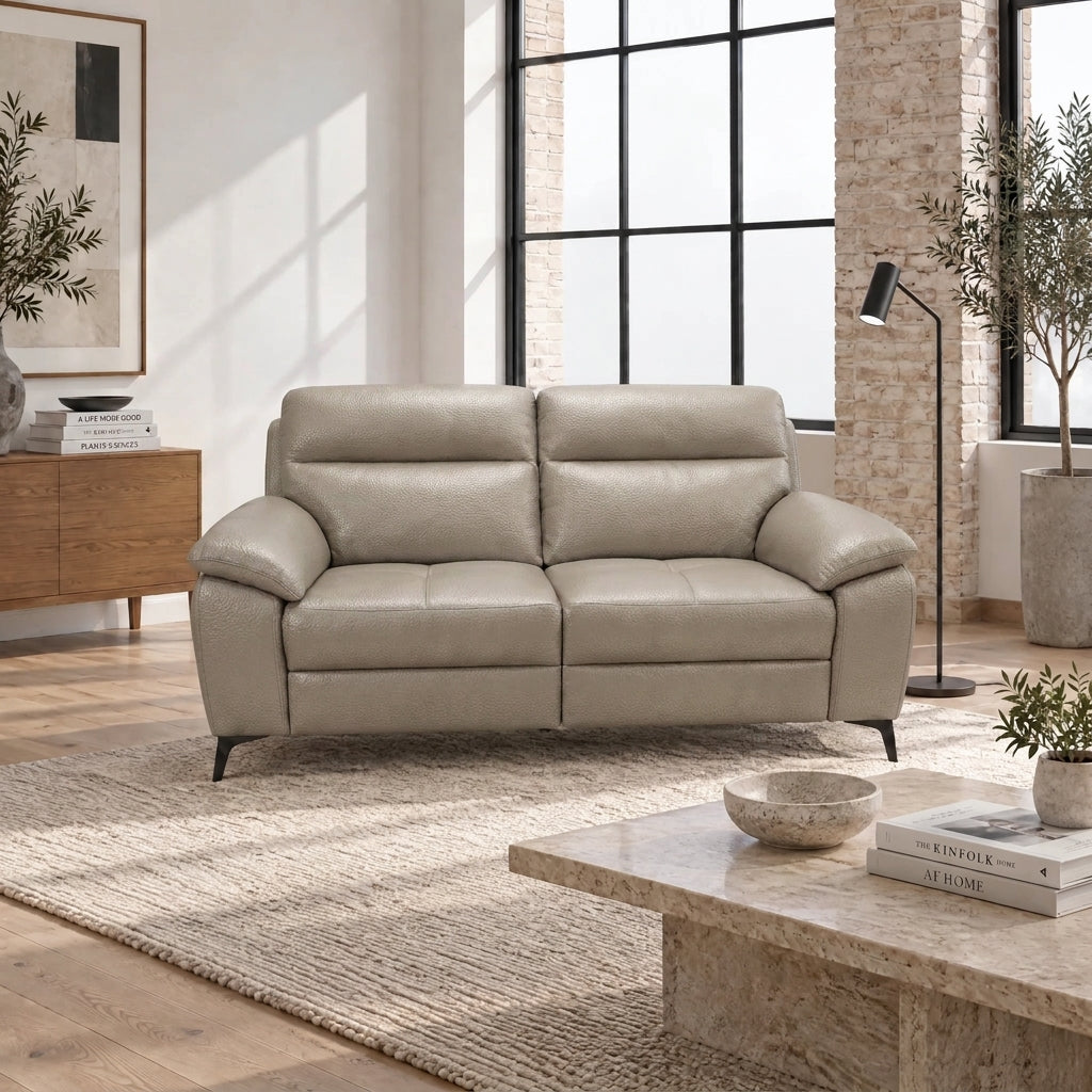 Nicoletti Vivaldi 2 Seater Sofa On Legs - 2 Seater Sofa on Legs CK Botero — Botero 2152 Taupe, gallery image 1