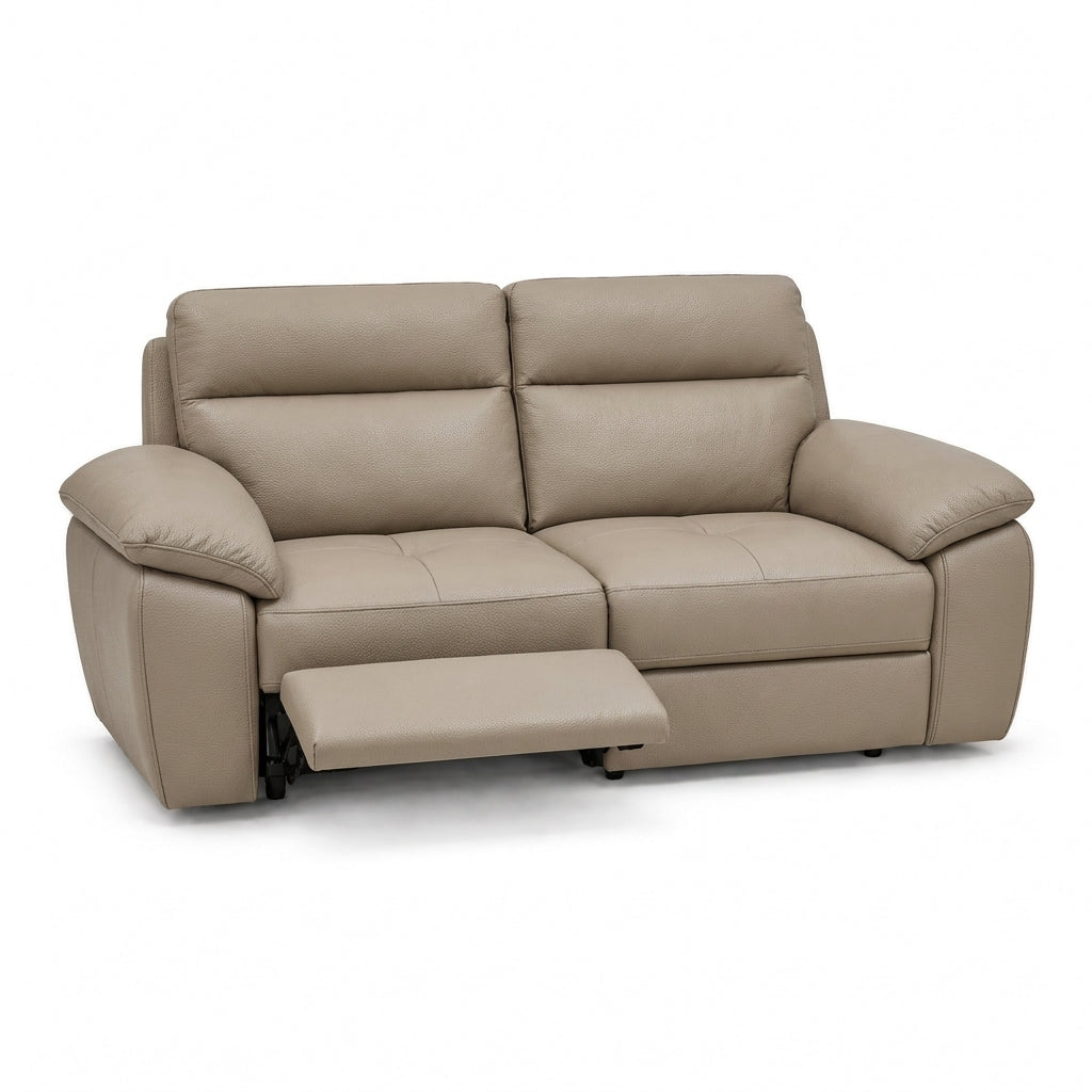 Nicoletti Vivaldi 3 Seater Recliner Sofa    - 3 Seater Double Power Recliner CK Botero - Power Recliner with USB-C — Botero 2152 Taupe, gallery image 1