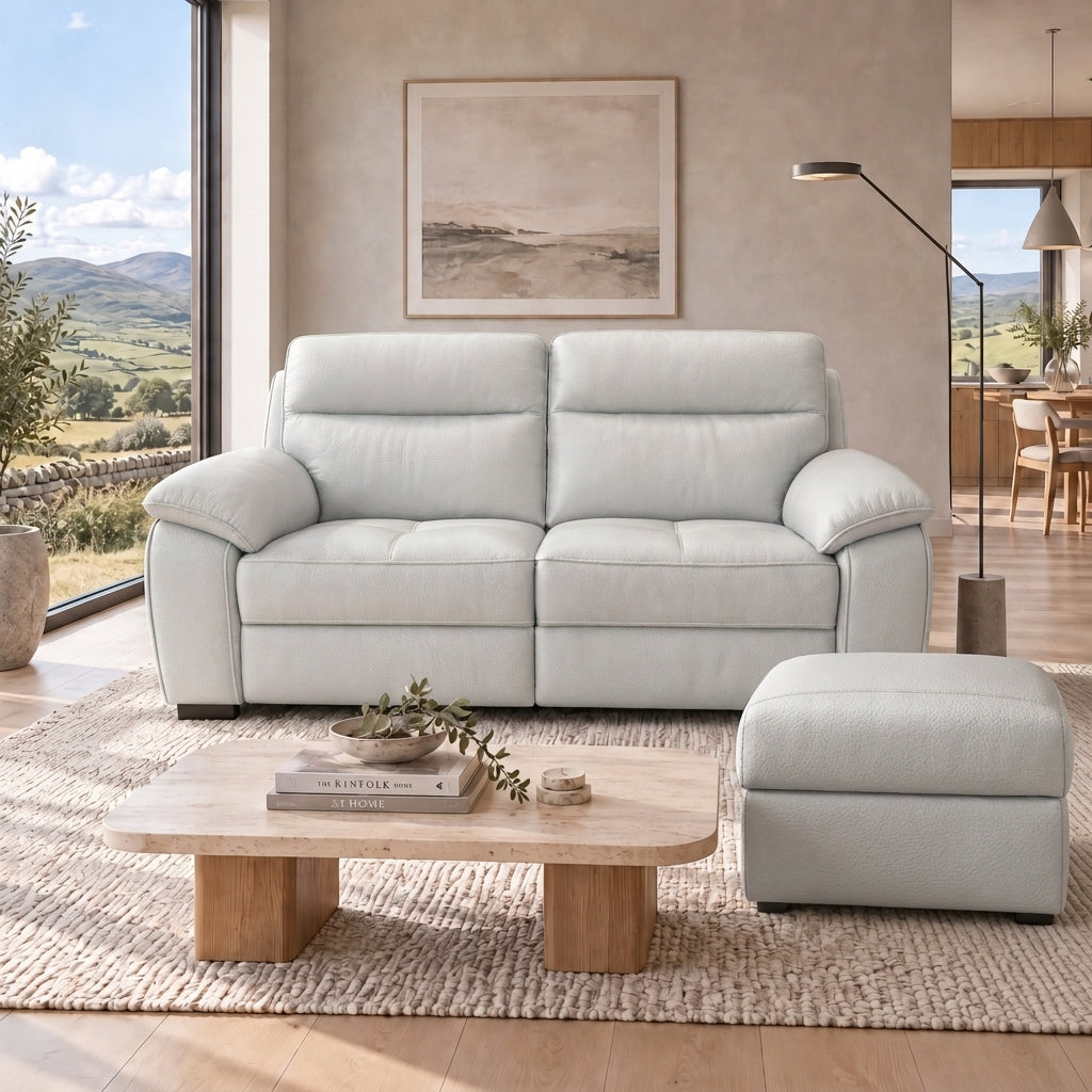 Nicoletti Vivaldi Storage Footstool - Ottoman Holder CK Botero — Botero 2153 Bianco, gallery image 1