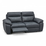 Nicoletti Vivaldi 3 Seater Recliner Sofa    - 3 Seater Double Power Recliner CK Botero - Power Recliner with USB-C — Botero 2154 Nero, gallery image 1
